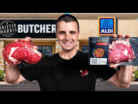 Видео: Стейк Aldi 100-дневного зернового откорма против премиального стейка травяного откорма