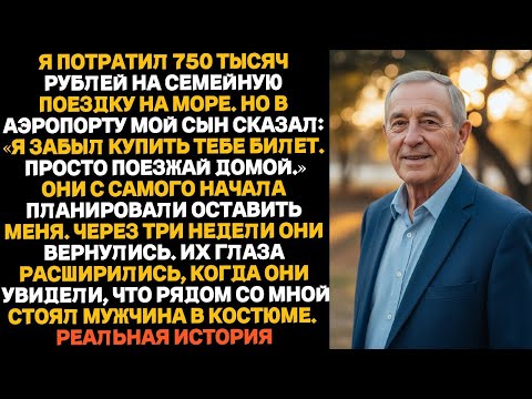 Видео: Потратил 750 тысяч рублей на отпуск, а сын в аэропорту сказал_ «Билета нет. Езжай домой