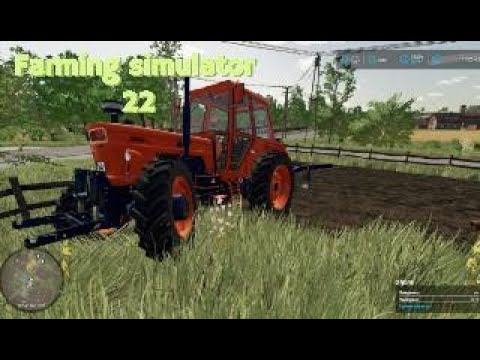 Видео: Farming simulator 22; приехал в село к дедушке, зделал обзор и перепахал город