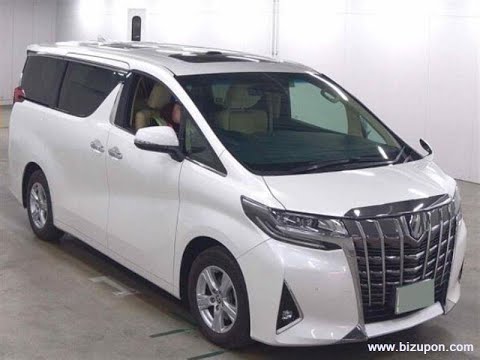 Видео: TOYOTA ALPHARD 2020г торги на аукционе в Японии