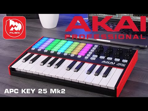 Видео: Миди-контроллер AKAI PRO APC KEY 25 MK2