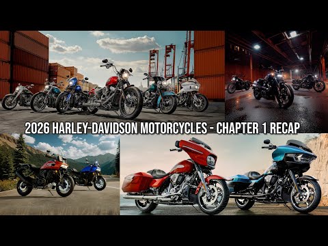 Видео: Обзор первой главы Harley-Davidson 2026 года — все детали, которые вы пропустили!