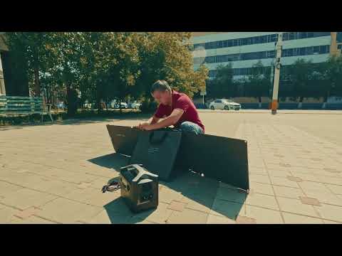 Видео: Тестирование мобильной солнечной электростанции EcoFlow RIVER