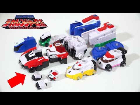 Видео: Игровая ценность Joint Gattai Декарангера Робо просто потрясающая!