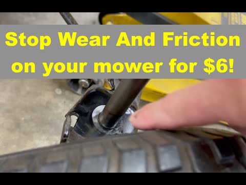 Видео: Уменьшите износ и облегчите управление газонокосилкой. Управление одним пальцем, также известное ...