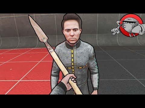 Видео: Копьё и лопата - Boneworks