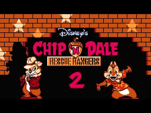 Видео: Chip ’n Dale Rescue Rangers 2 - ретро прохождение игры на Dendy
