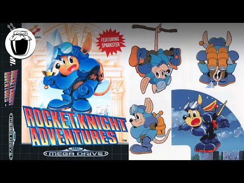 Видео: Rocket Knight Adventures — рыцарь-опоссум, попытавшийся свергнуть Синего (Банка Джема 14, ч.1)