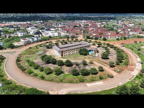 Видео: Проект самого красивого города Энугу || Потрясающий вид с воздуха с дрона в формате 4K на столетн...