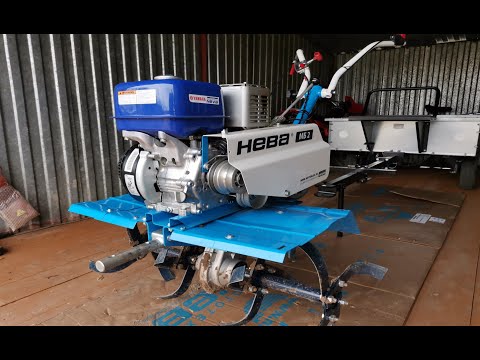 Видео: МОТОБЛОК "НЕВА-МБ 2". СДВИГАТЕЛЕМ YAMAHA MX 200. СБОРКА ПАХОТНЫХ ФРЕЗ И ПЕРВАЯ ПАХОТА.