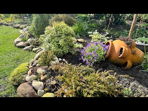 Видео: Высаживаю новые растения 🌟Весенние работы в саду 🌟 Neue Pflanzen für den Garten 🪴