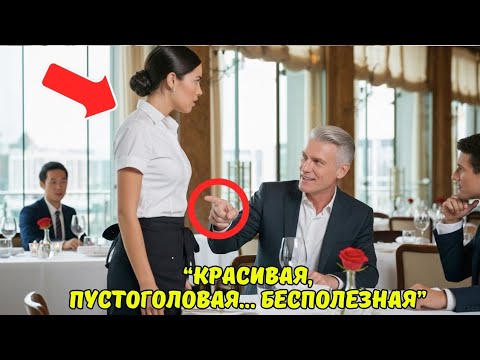 Видео: Миллиардер ОСКОРБИЛ официантку на немецком, но её ответ заставил его ЗАМОЛЧАТЬ