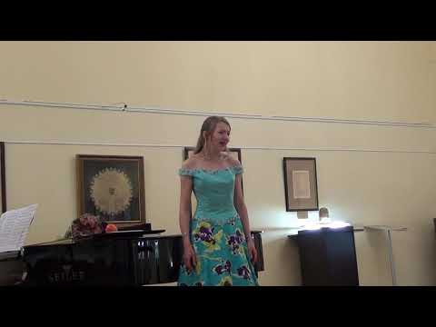 Видео: Ю.  Милютин -  Вторая ария Наташи из оперетты  "Беспокойное счастье" - Юлия Загоскина