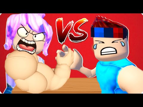 Видео: 💪МОЯ СЕСТРА ЧЕМПИОН АРМРЕСТЛИНГА В РОБЛОКС! ШЕДИ И ЛЕСКА ROBLOX