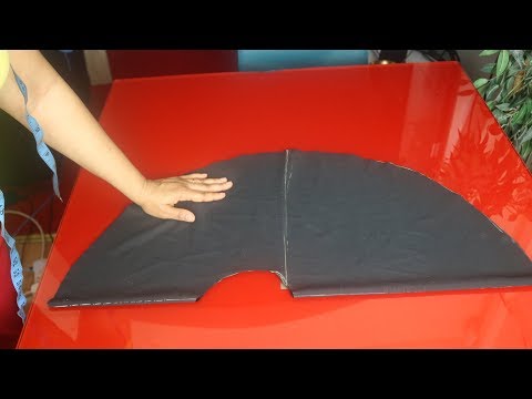 Видео: Как выкроить рукав круглой формы