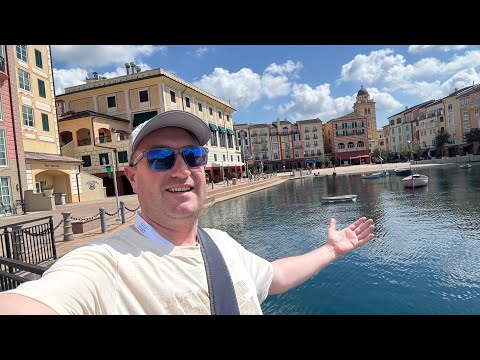 Видео: Florida Vlog 2025 / День 5 / Исследуем курорт Portofino Bay компании Universal и прогулку по Inte...