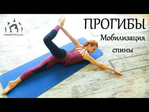 Видео: Упражнения на ПОДВИЖНОСТЬ и УКРЕПЛЕНИЕ СПИНЫ / ПРОГИБЫ