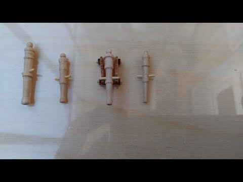 Видео: изготовление пушек  для Halcon часть 1