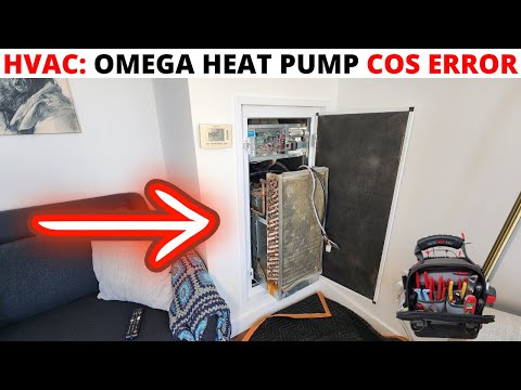 Видео: HVAC: Устранение неисправностей/ремонт кода ошибки COS водяного теплового насоса Omega (мигающий ...