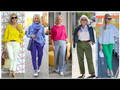 Видео: Натуральные образы для женщин старше 50, 60, 70 лет | Летняя мода 2025 для женщин #womenoutfitsideas