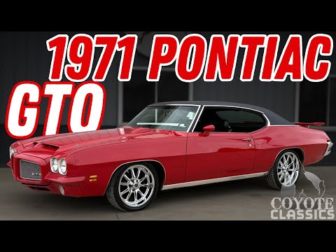 Видео: Pontiac GTO 1971 года продаётся в Coyote Classics