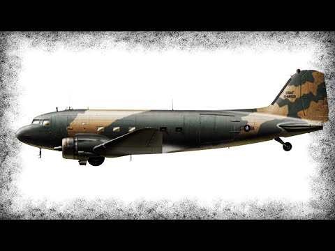 Видео: Эта Модификация С-47 Наводила Ужас На Вьетнамцев. Douglas AC-47