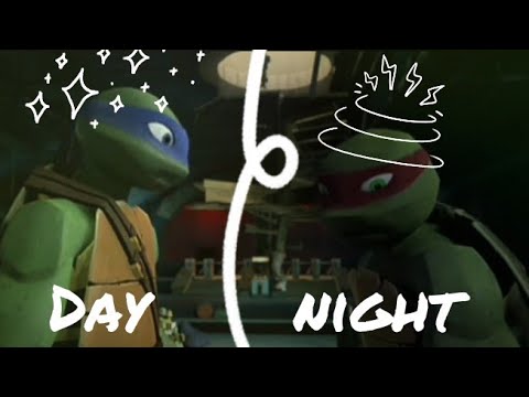 Видео: Рафаэль / Леонардо × День / Ночь × Клип