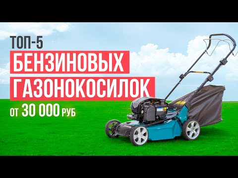 Видео: ТОП-5 Бензиновых газонокосилок от 30 000 рублей! Какую бензиновую газонокосилку выбрать в 2024?