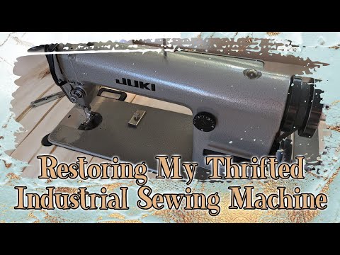 Видео: Восстановление моей старой промышленной швейной машины