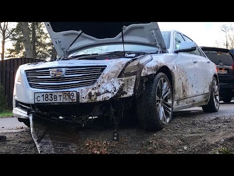 Видео: Мы разбили новый Cadillac CT6 за 5 млн рублей.