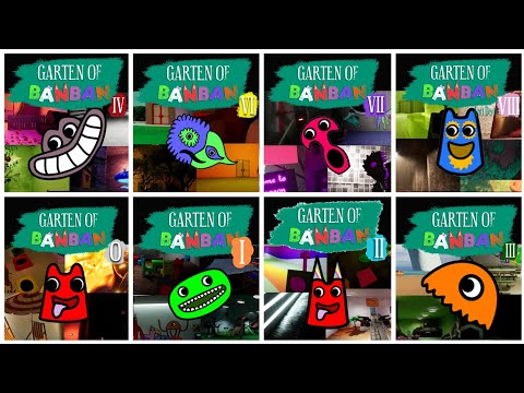 Видео: Garden of banban (0-8) прохождение без комментариев.