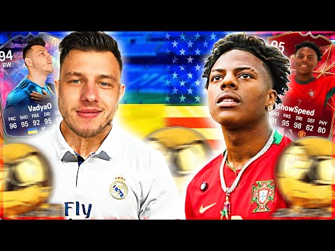 Видео: Я СДЕЛАЛ СЕБЯ и ISHOWSPEED ФУТБОЛИСТАМИ... в FC 25