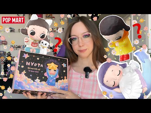 Видео: КОТИКАМ - ДА! РАСПАКОВКА NYOTA GROWING UP YOUR OWN WAY📦POP MART БЛАЙНД БОКСЫ
