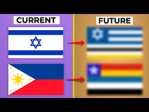 Видео: Флаги развивались ради будущего: как они будут выглядеть?