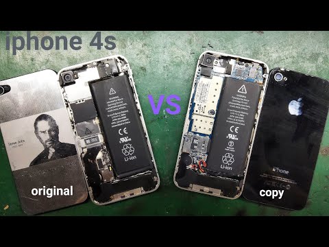 Видео: Iphone 4s в 2025 году внешний обзор vip люкс копии и оригинала сравнение