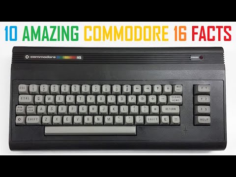 Видео: 10 удивительных фактов о Commodore 16