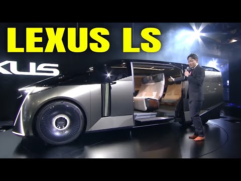 Видео: Концепт фургона Lexus LS представлен на выставке Japan Mobility Show 2025