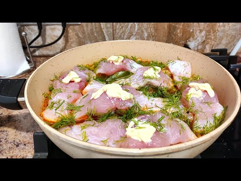 Видео: РЫБА Тушеная так Вкуснее в 100 раз! Лучший Рецепт на Сковороде!