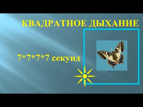 Видео: Сәтті 7 санымен тыныс алу. Квадратное дыхание 7 сек. Антистресс.