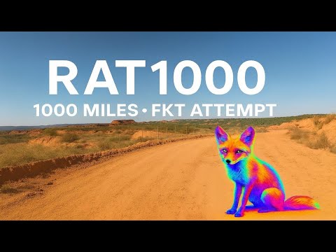 Видео: Гонка через Техас – 1000 миль | Попытка RAT1000 2025 FKT
