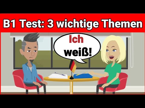 Видео: Устный экзамен по немецкому языку B1 | Планируем что-то вместе/диалог | 3 важные темы | говорить