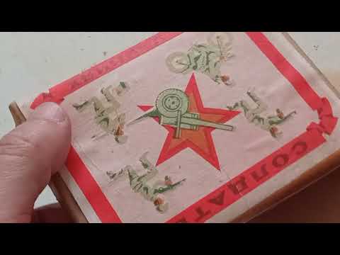 Видео: Солдаты в походе БАЗ . Игрушки СССР 70х