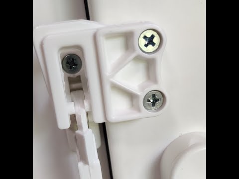 Видео: Инструкция установки Гребёнки Baby Safety на балконную дверь.