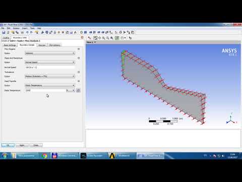 Видео: ANSYS CFX. Расчет течения в сверхзвуковом сопле. Часть 3.1