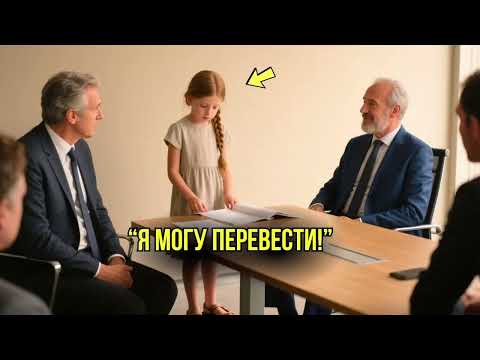 Видео: Компания Теряет МИЛЛИОНЫ Из-за Отсутствия Переводчика, Пока Дочь Уборщика Не Заходит В Зал...