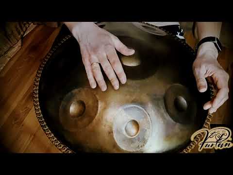 Видео: KurPan | Handpan E Minor 8 | E / A B C D E F G# | нержавейка