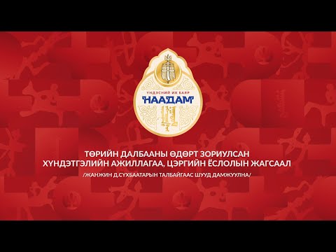 Видео: Төрийн далбааны өдөрт зориулсан хүндэтгэлийн ажиллагаа, цэргийн ёслолын жагсаал | MNB