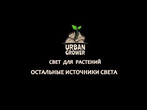 Видео: УРБАН ГРОВЕР УРОК 13 - СВЕТ ДЛЯ РАСТЕНИЙ - ДРУГИЕ ИСТОЧНИКИ СВЕТА