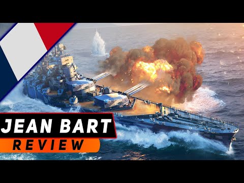 Видео: JEAN BART! БОЛЬШЕ 300 000 УРОНА! ТОП ПРЕМ ЛК WORLD OF WARSHIPS