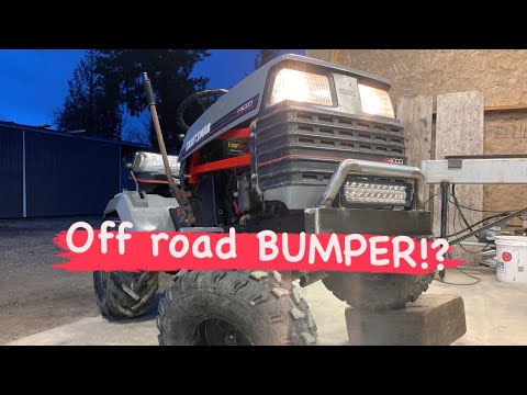 Видео: Сборка внедорожного бампера! Сборка газонокосилки Trail Mower (часть 5)